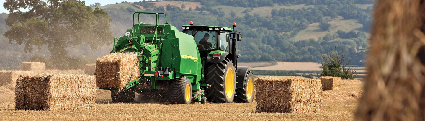 John Deere XtraTwine für kleine Quader- und Rundballen