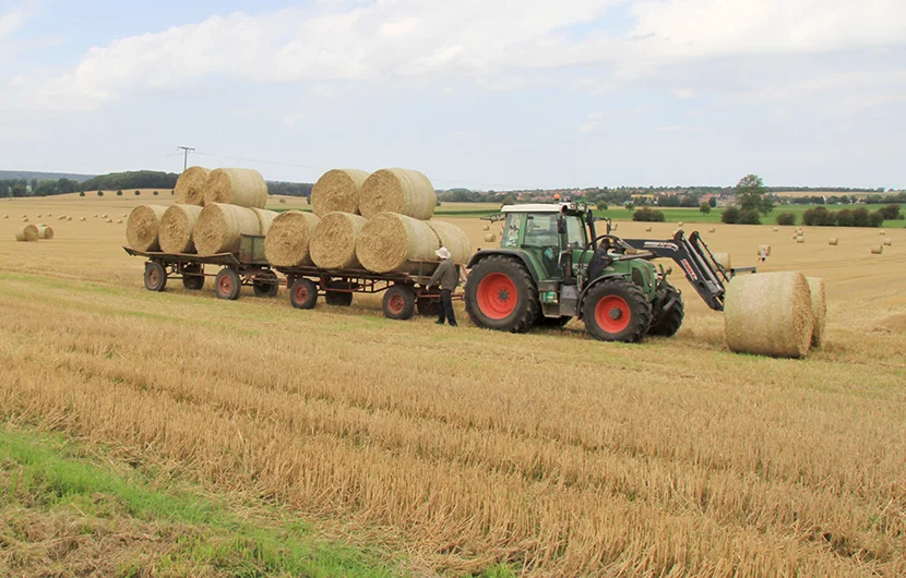 Rundballennetz lässt sich sicherer transportieren